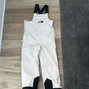 The North Face Off White Snow Bibs